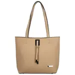 Luxusní dámská kabelka na rameno Delami Athena Aura, béžová