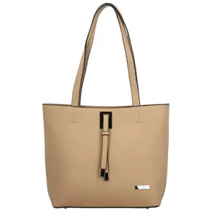 Luxusní dámská kabelka na rameno Delami Athena Aura, béžová