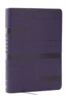 Color Code Study Bible, Revealing God's Truth Color by Color (NKJV, Purple Leathersoft, Red Letter, Thumb Indexed) - Thomas Nelson