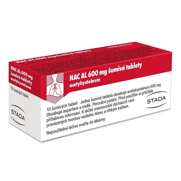 Nac Al 600mg 10 šumivých tablet