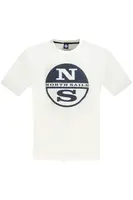 Bílé triko NORTH SAILS s krátkým rukávem