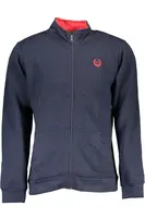 Pánská modrá mikina na zip Gian Marco Venturi