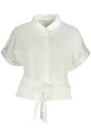 Dámská bílá halenka s krátkým rukávem