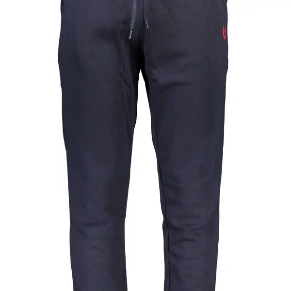 GIAN MARCO VENTURI MEN'S BLUE TROUSERS