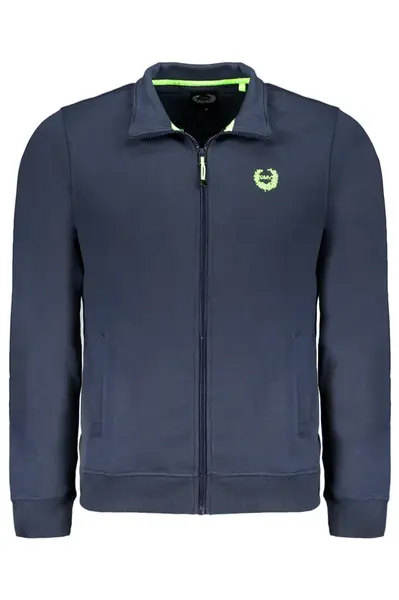 Pánská modrá mikina na zip