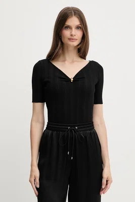 Halenka Marciano Guess KATHLEEN dámská, černá barva, hladká, 5YGR02 5875Z