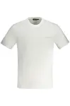 Bílé tričko Napapijri s krátkým rukávem
