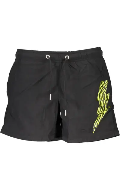 Pánské černé koupací kraťasy Cavalli Class