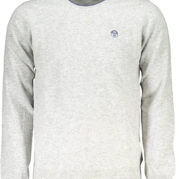 NORTH SAILS GRAY MEN'S SWEATER