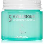 Farmstay Hyaluronic Water Drop Cream pleťový krém s kyselinou hyaluronovou 80 ml