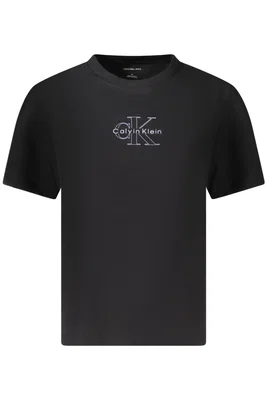 CALVIN KLEIN SHORT SLEEVE T-SHIRT WOMEN BLACK