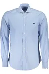 Pánská modrá košile s dlouhým rukávem