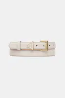 Pásek Guess dámský, bílá barva, BW9240 P5325