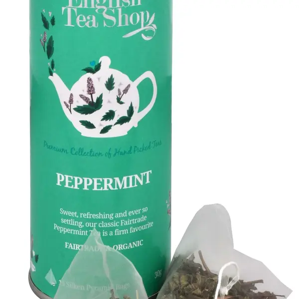 English Tea Shop Čistá máta BIO 15 pyramidek v plechovce