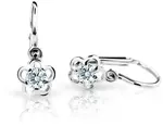 Cutie Jewellery Dětské náušnice z bílého zlata C1945-10-X-2 bílá