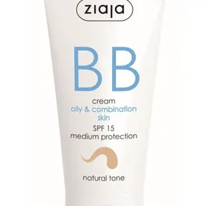 Ziaja BB krém pro mastnou, smíšenou pleť tón přirozený SPF15 50 ml
