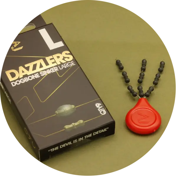 One more cast zátěže dazzlers dogbone sinkers 9 ks - l