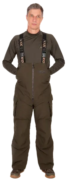 Fox kalhoty khaki sherpa tec sallopettes - xxxl