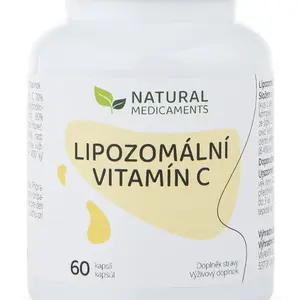 Natural Medicaments Lipozomální vitamín C 60 kapslí