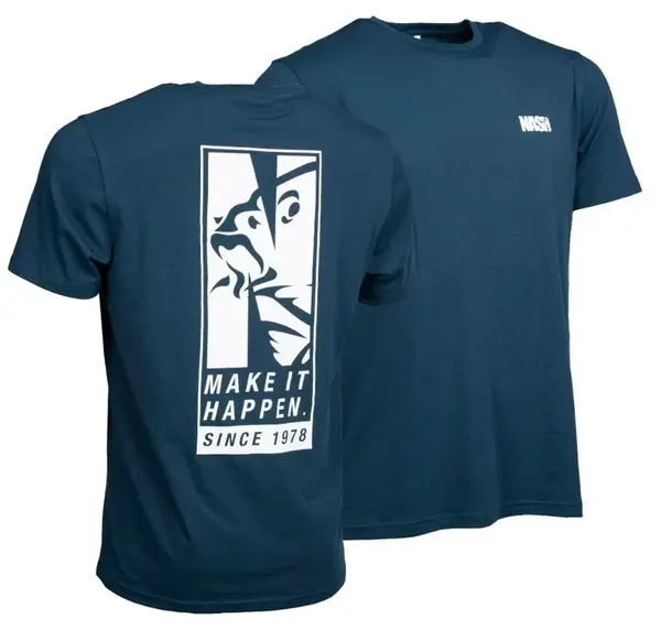 Nash tričko make it happen since 1978 t-shirt navy blue - s