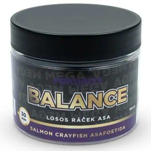 Mikbaits vyvážené boilie mega balance fanatica losos ráček asa 300 ml 30 mm