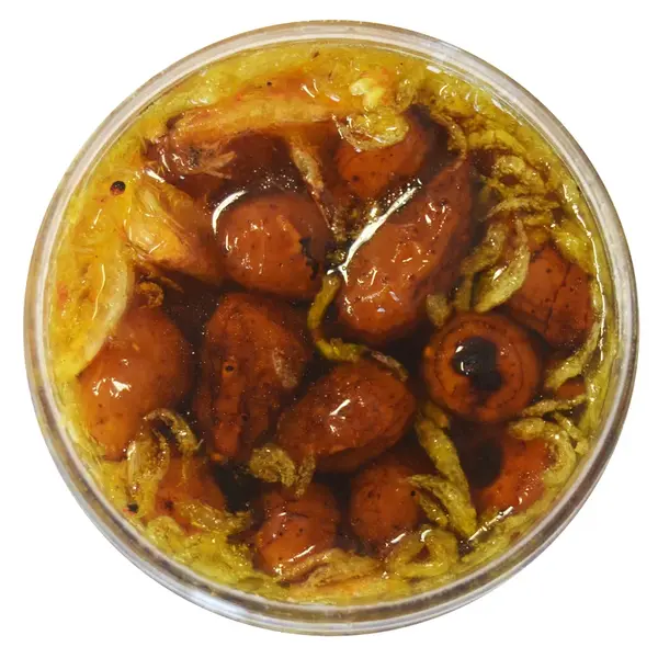 Tb baits nakládaný tygří ořech xxl + kreveta 150 ml-seafood