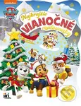 Najkrajšie vianočné omaľovánky so samolepkami: Tlapková patrola - kniha z kategorie Hlavolamy, doplňovačky, úkoly