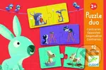 Puzzle duo –  Protiklady - puzzle z kategorie Naučné puzzle