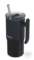Nerezový termohrnček so slamkou Umi Black 720 ml - hra z kategorie Quokka