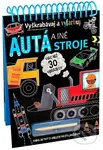 Autá a iné stroje: Vyškrabávaj a vyfarbuj (Kniha aktivít s umeleckým stojančekom) - kniha z kategorie Omalovánky