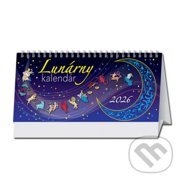 Stolový Lunárny kalendár 2026 (stĺpcový)