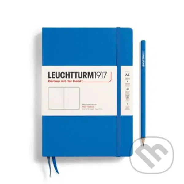 Leuchtturm1917 Zápisník Sky Medium A5 čistý