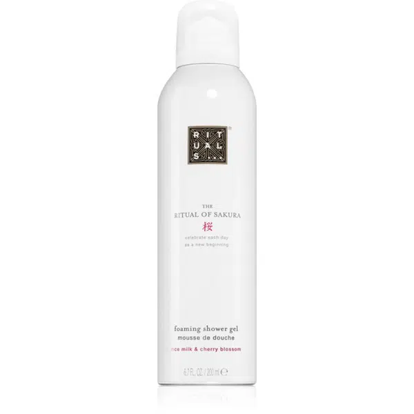 Rituals The Ritual Of Sakura sprchová pena Rice Milk & Cherry Blossom 200 ml
