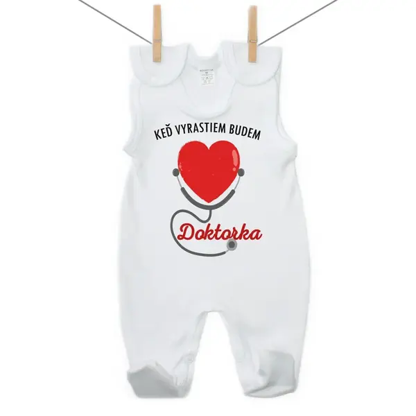 Boodyy Dupačky Keď vyrastiem budem doktorka 62 (2-4 mesiace)