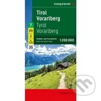 Tyrolsko - Vorarlbersko 1:200 000 / automapa + mapa pro volný čas