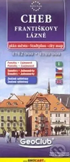 FRANTIŠKOVY LÁZNĚ, CHEB - MAPA