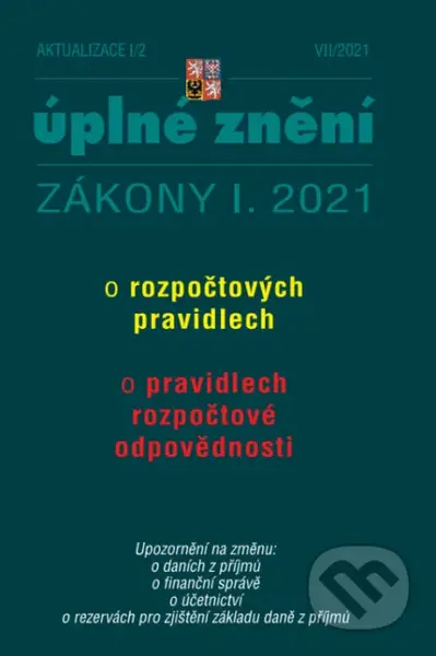 Aktualizace I/2 - Rozpočtová pravidla