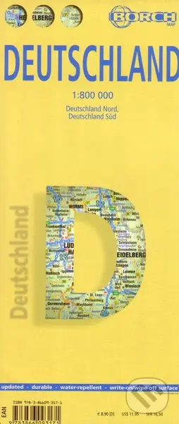 Deutschland, Germany 1:800 000