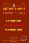 Aktualizace IV/1 2023 Stavební zákon - Zákon o vyvlastnění, Autorizační zákon