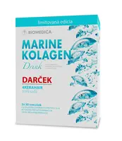 BIOMEDICA Marine kolagen drink + mini sada Kerahair