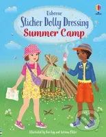 Sticker Dolly Dressing Summer Camp - Fiona Watt - kniha z kategorie Samolepky
