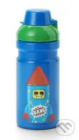 LEGO Rocket fľaša na pitie - modrá/zelená