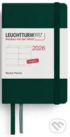 Weekly Planner 2026 Mini (A7) Forest Green