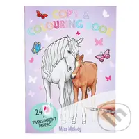 Kreatívny zošit Miss Melody (Koníky - kreatívny zošit so šablónami značky Miss Melody.)