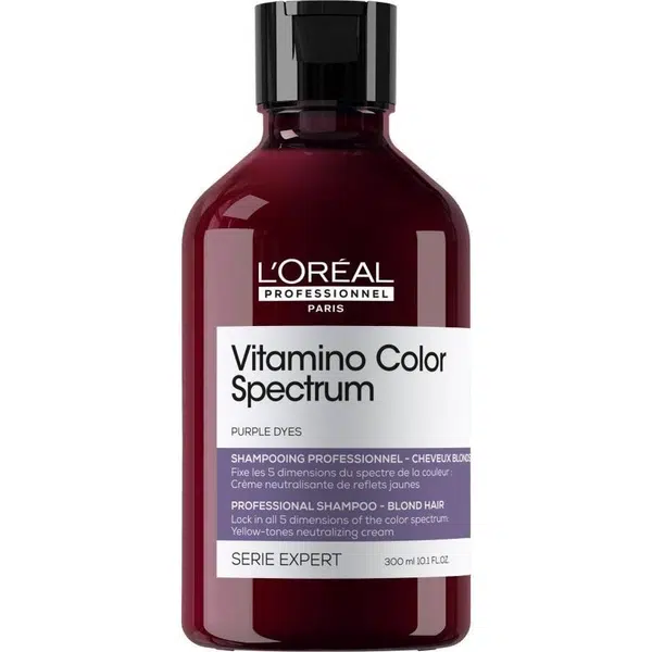 L'Oréal Professionnel Vitamino Color Spectrum fialový šampón na neutralizáciu žltých tónov 300ml