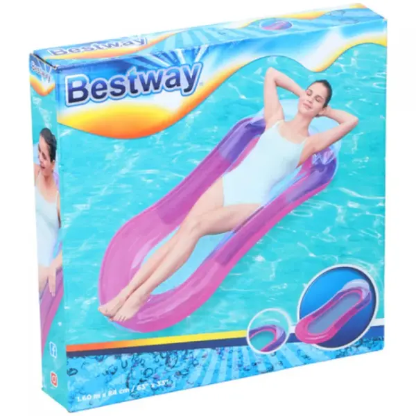 Nafukovačka so sieťovým dnom Bestway 160 x 84cm ružová-Bestway