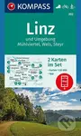 Linz (und Umgebung, Mühlviertel, Wels, Steyr (2 Karten im Set, WK 202, 1:50.000))