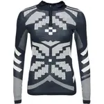 KARI TRAA FAITH HZ Dámské merino triko, tmavě modrá, velikost