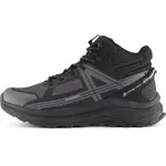 ALPINE PRO ARLES MID Pánská outdoorová obuv, černá, velikost