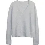 GAP V-FOREVERCOZY Dámský svetr, šedá, velikost
